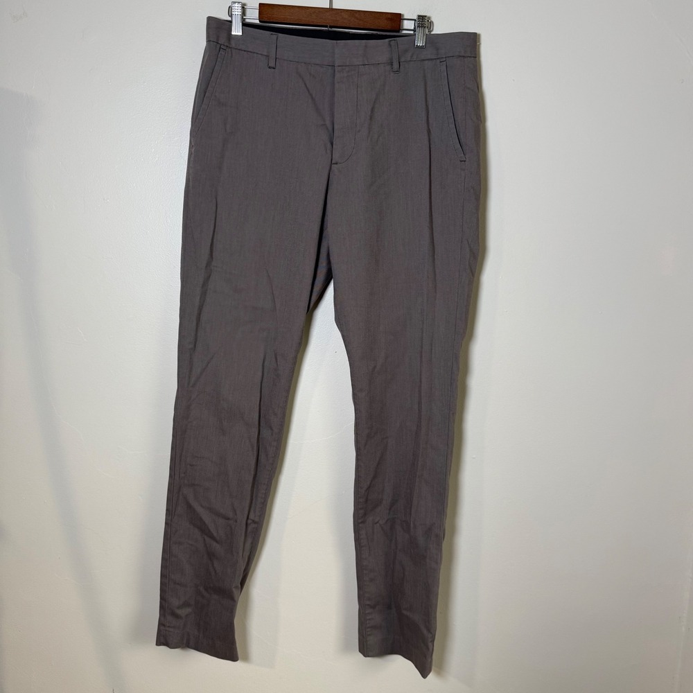 Bonobos Weekday Warrior Thursday Athletic Fit Dress Pants Size 34/34 Grey